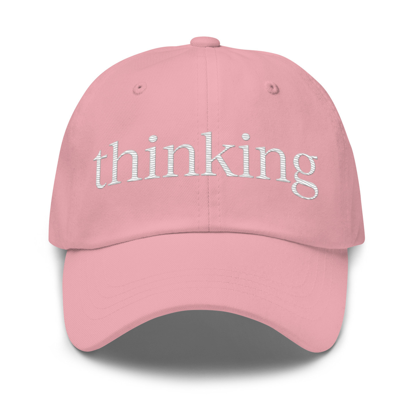 Thinking Cap - Pink w/ White