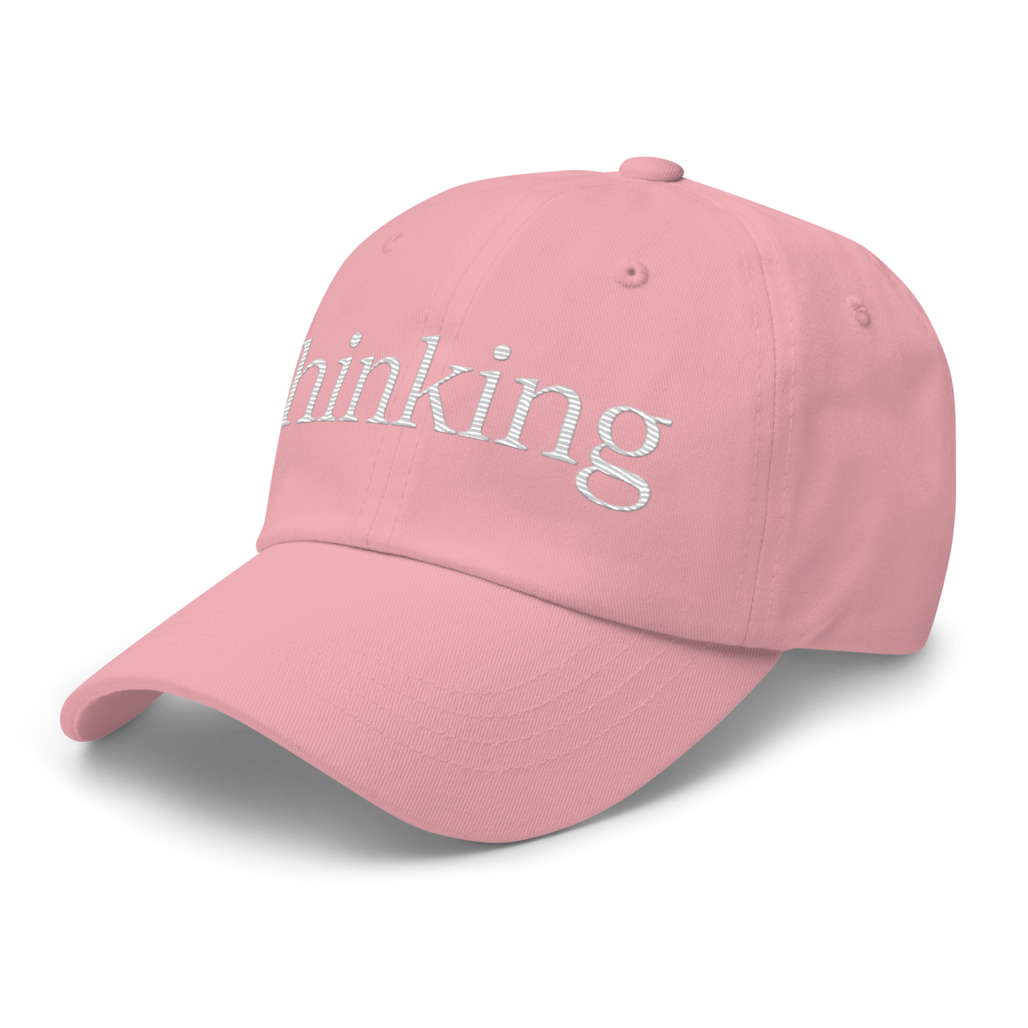 Thinking Cap - Pink w/ White
