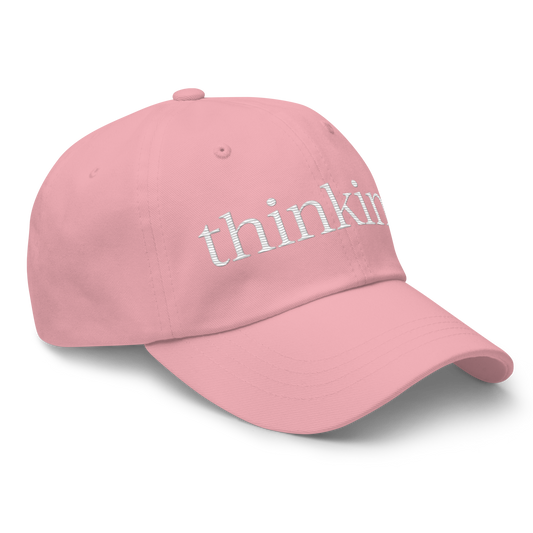 Thinking Cap - Pink w/ White