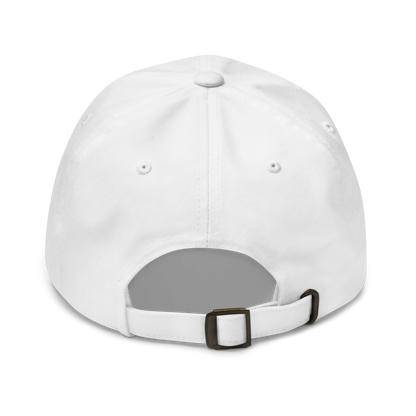 Thinking Cap - White w/ Black